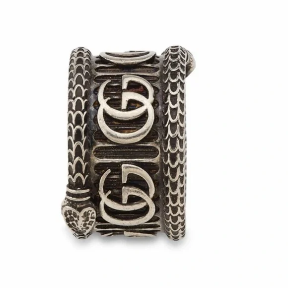 NWT Gucci Marmont Sterling Silver Ring - Picture 2 of 7
